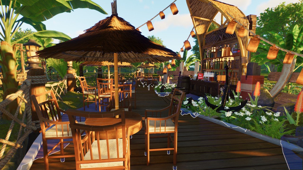 Tropical  bar
