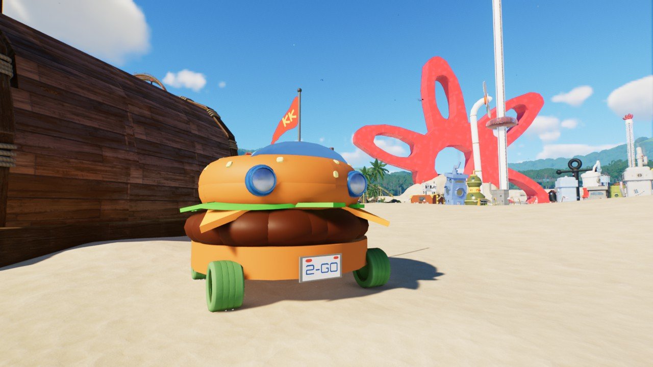 The Patty Wagon - SpongeBob Squarepants - Workshop - Planet Coaster 2