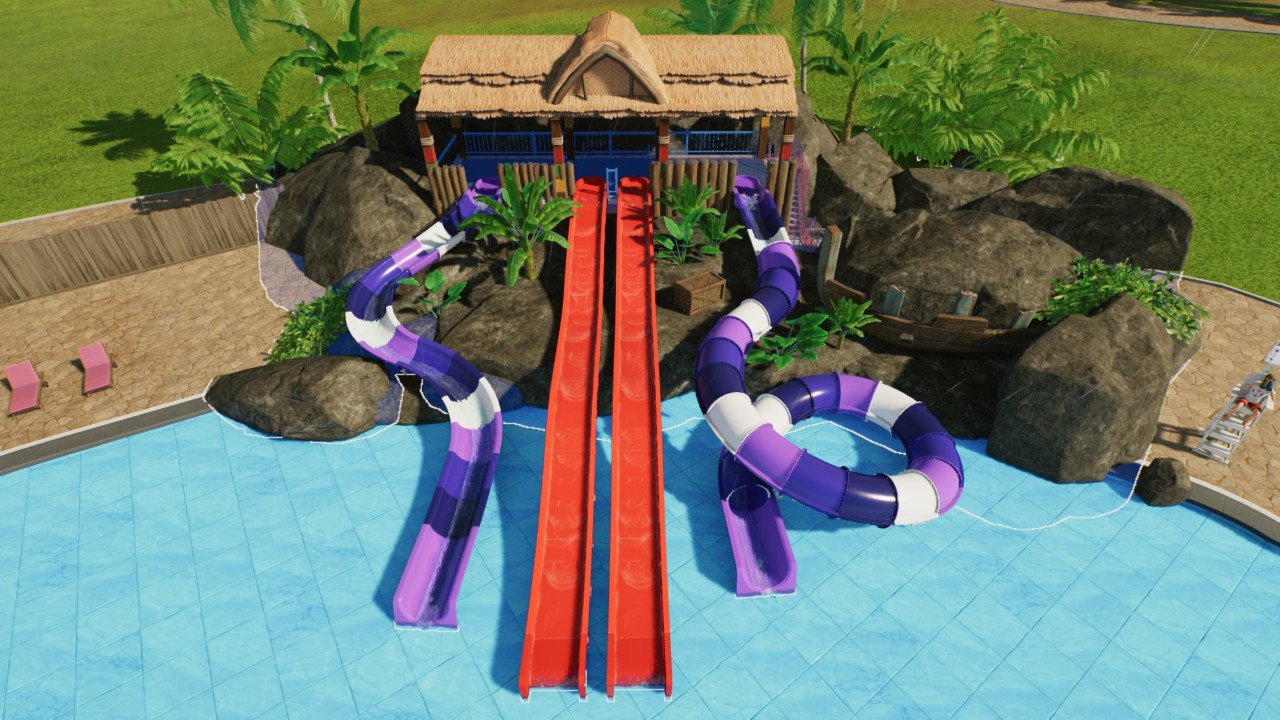 Kids Splash Slides