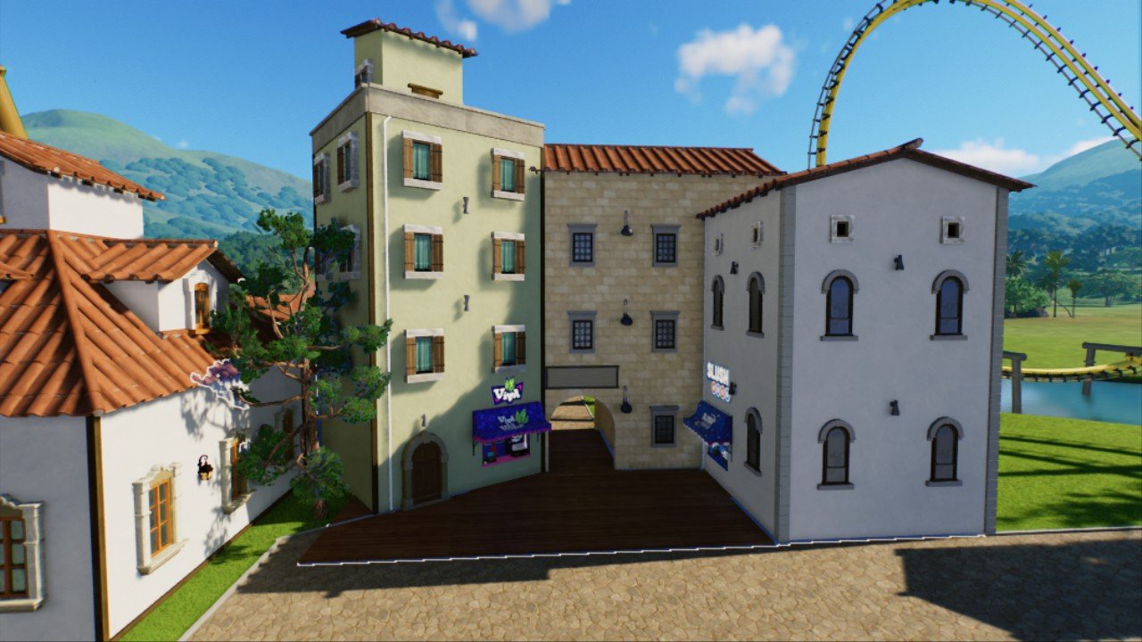 Main street shops
