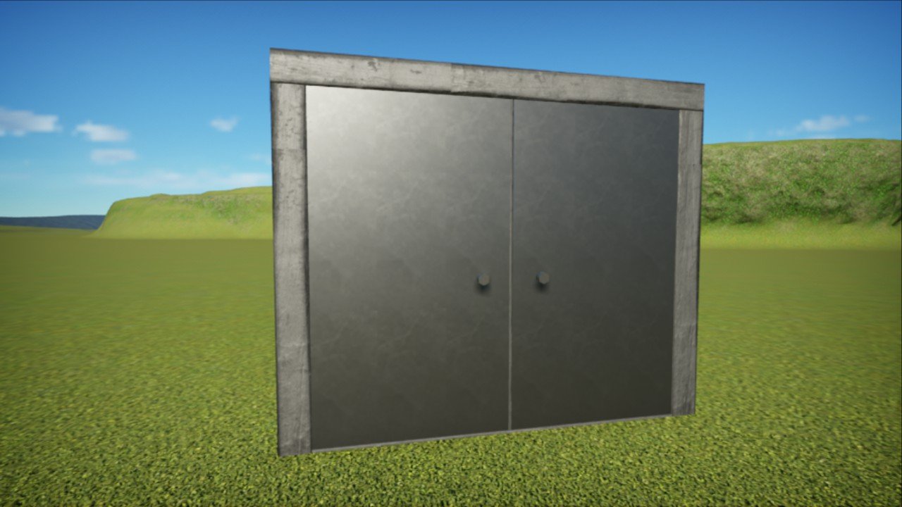 door - service door - porte 
