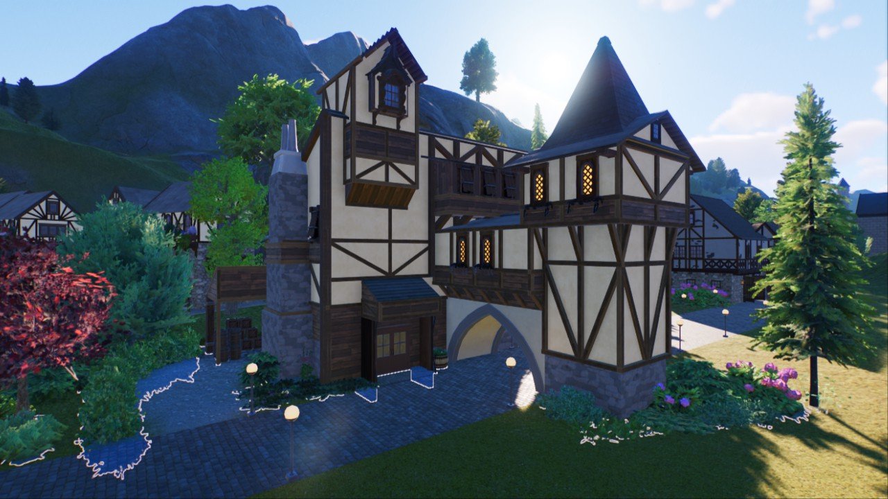 just a fantasy building - Workshop - Planet Coaster 2