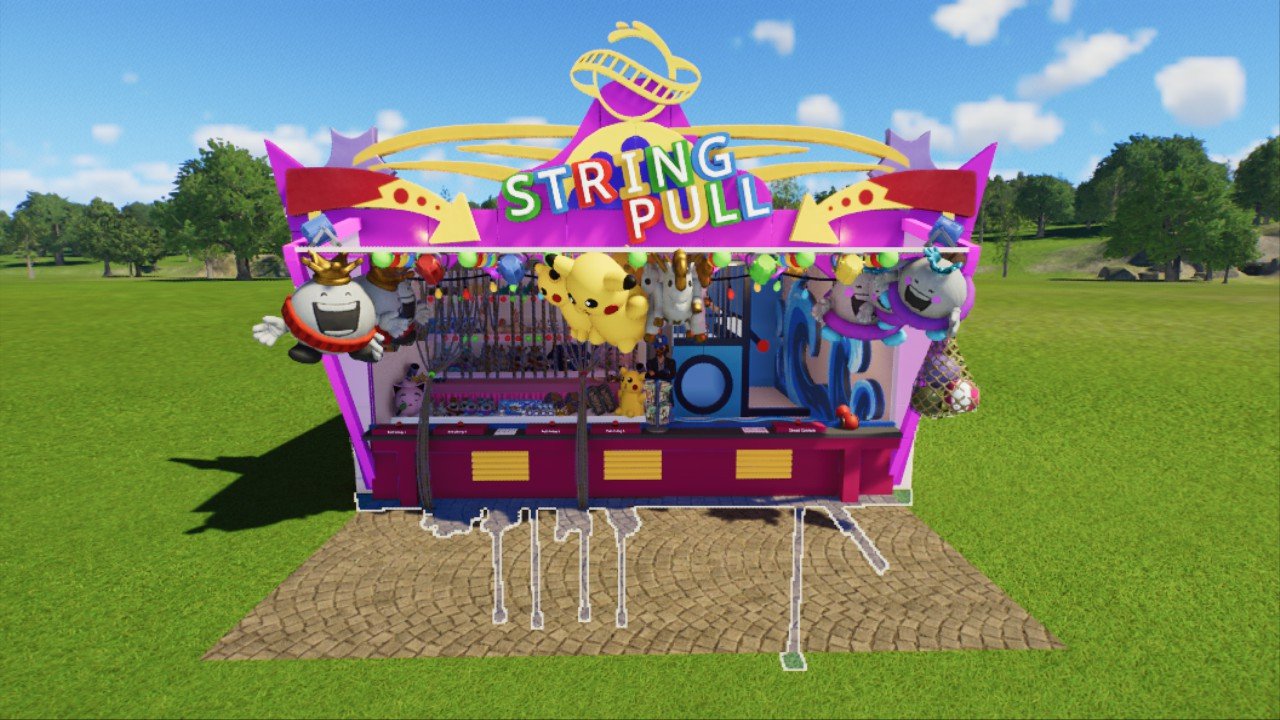 String Pull  Carnival Game