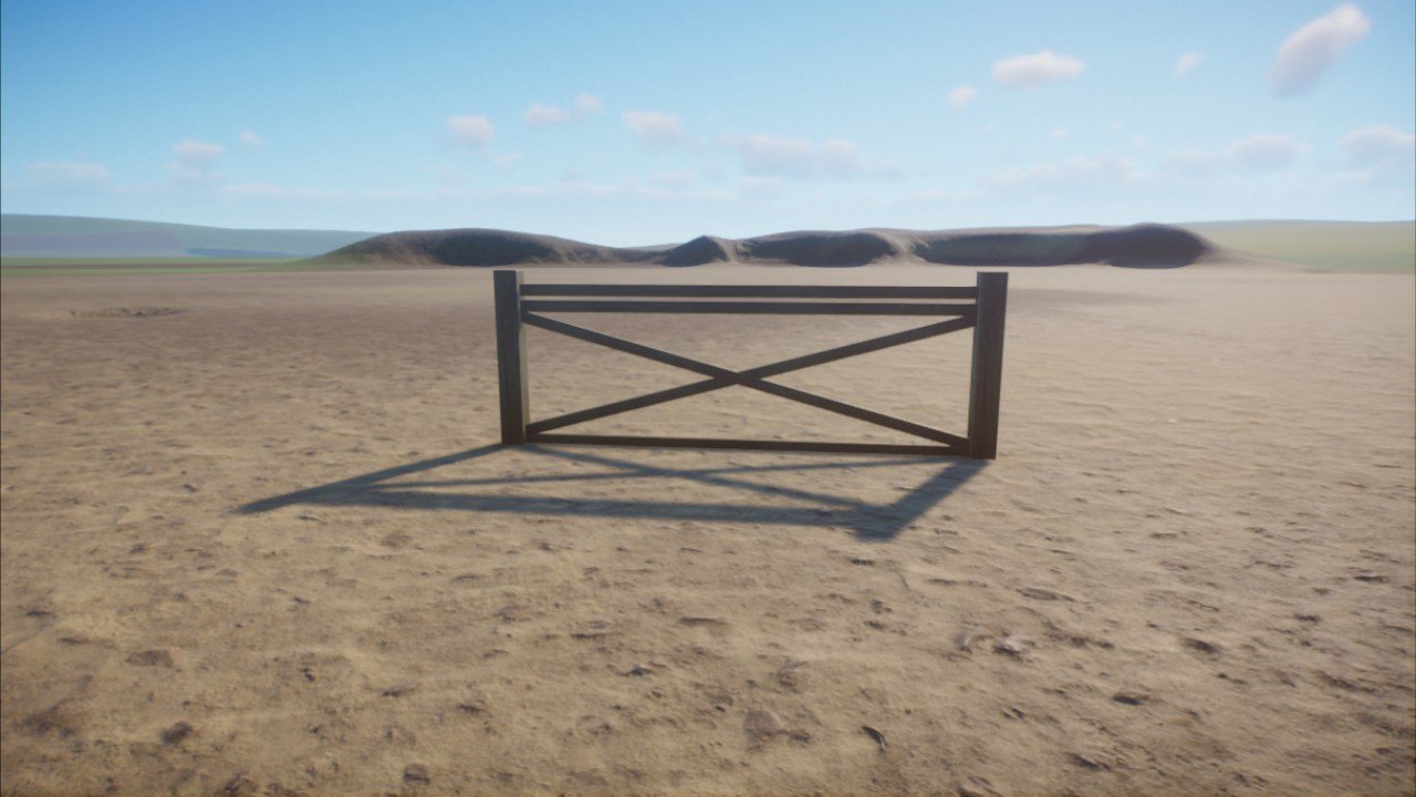 Barnyard fence