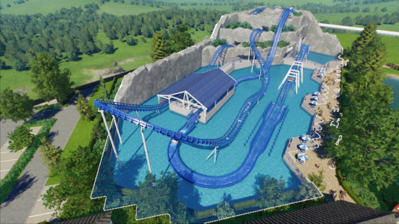 Splash Coaster Azuria - Workshop - Planet Coaster 2