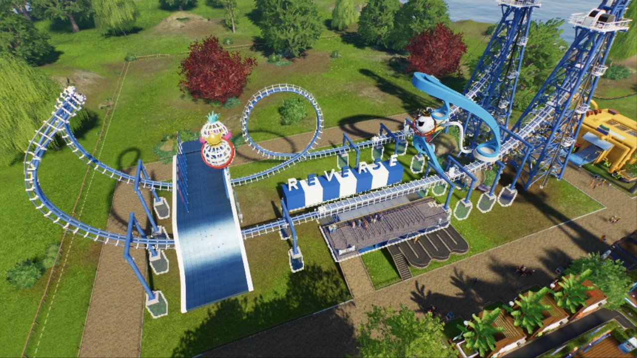 Reverse Launch Basic - Workshop - Planet Coaster 2