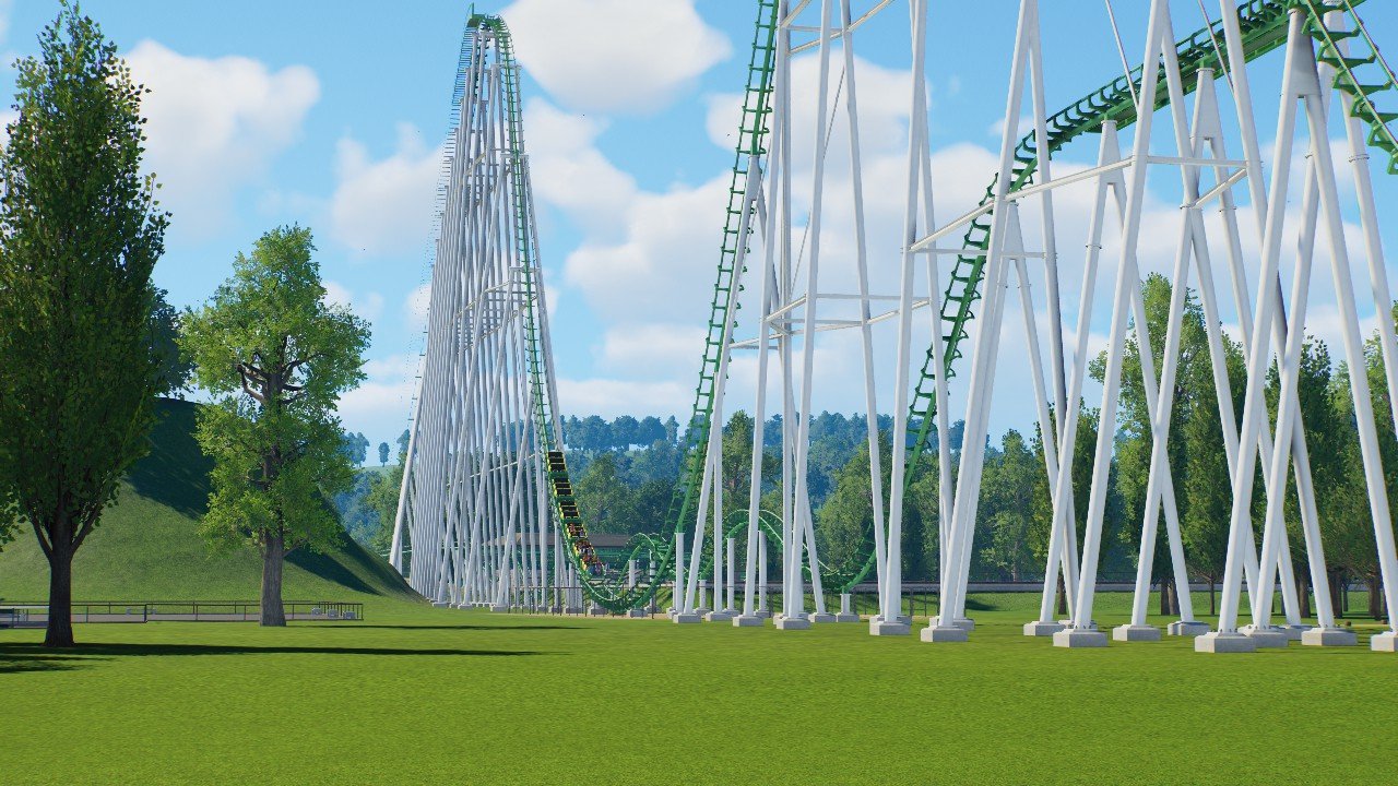 Mamba Ride Layout Mamba - Workshop - Planet Coaster 2