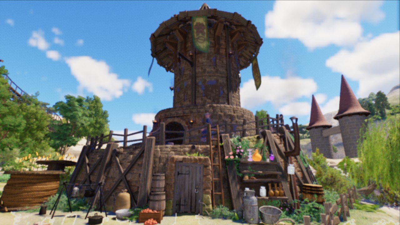 Ultradetailed Medieval Building