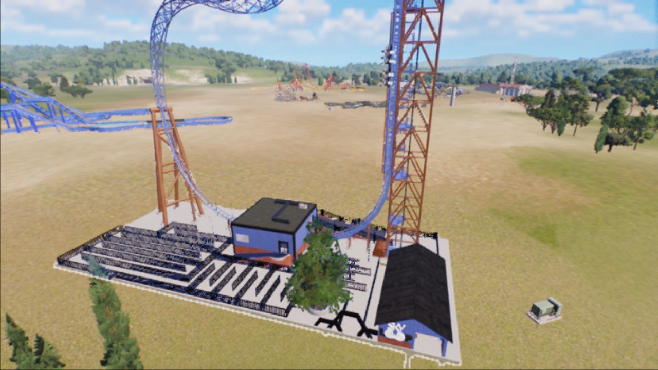 SkyLoop-Realistic Maurer SkyLoop w/ custom exit shop, station,etc ...