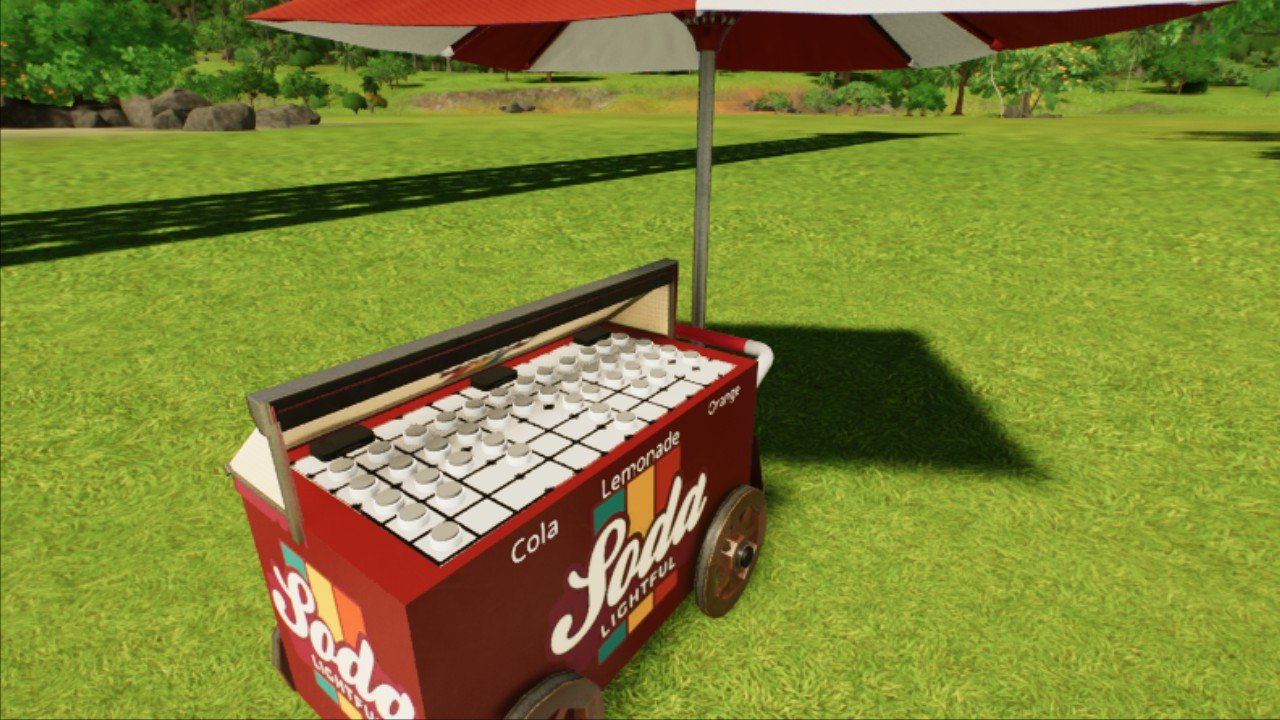 Soda lightfull fridge