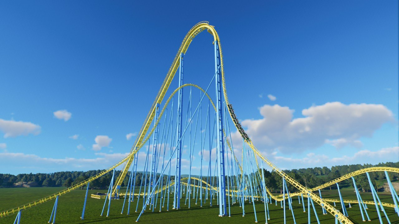 Intamin Giga Coaster - Workshop - Planet Coaster 2