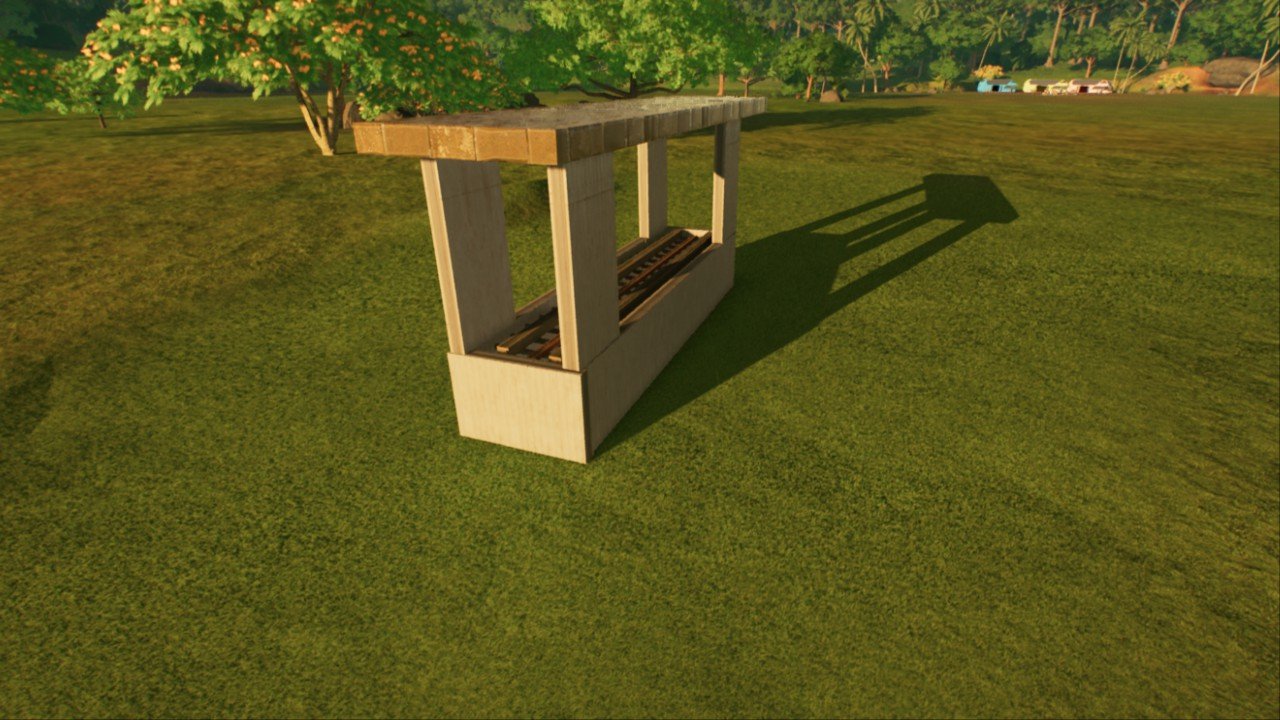 Secondary track peice building