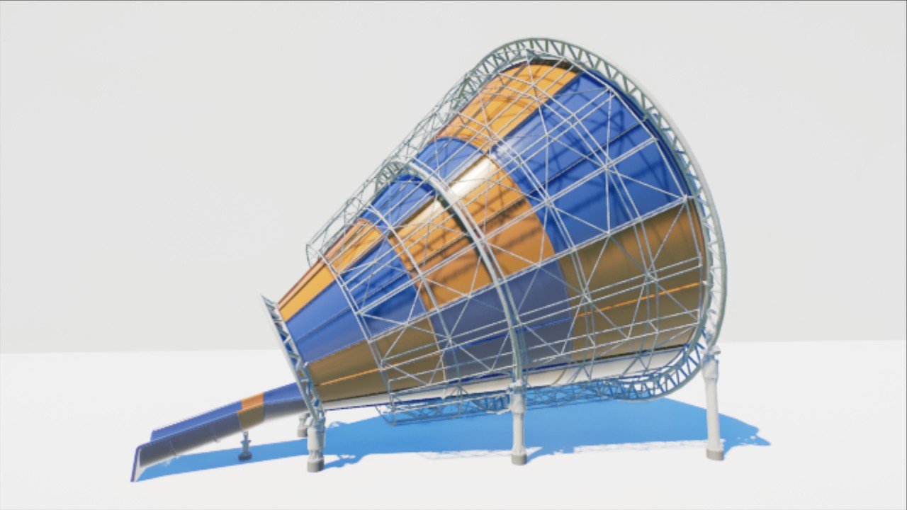 Funnel Raft Big Raft Funnel Premade - Workshop - Planet Coaster 2