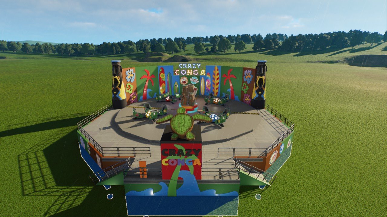 Crazy Conga - Workshop - Planet Coaster 2