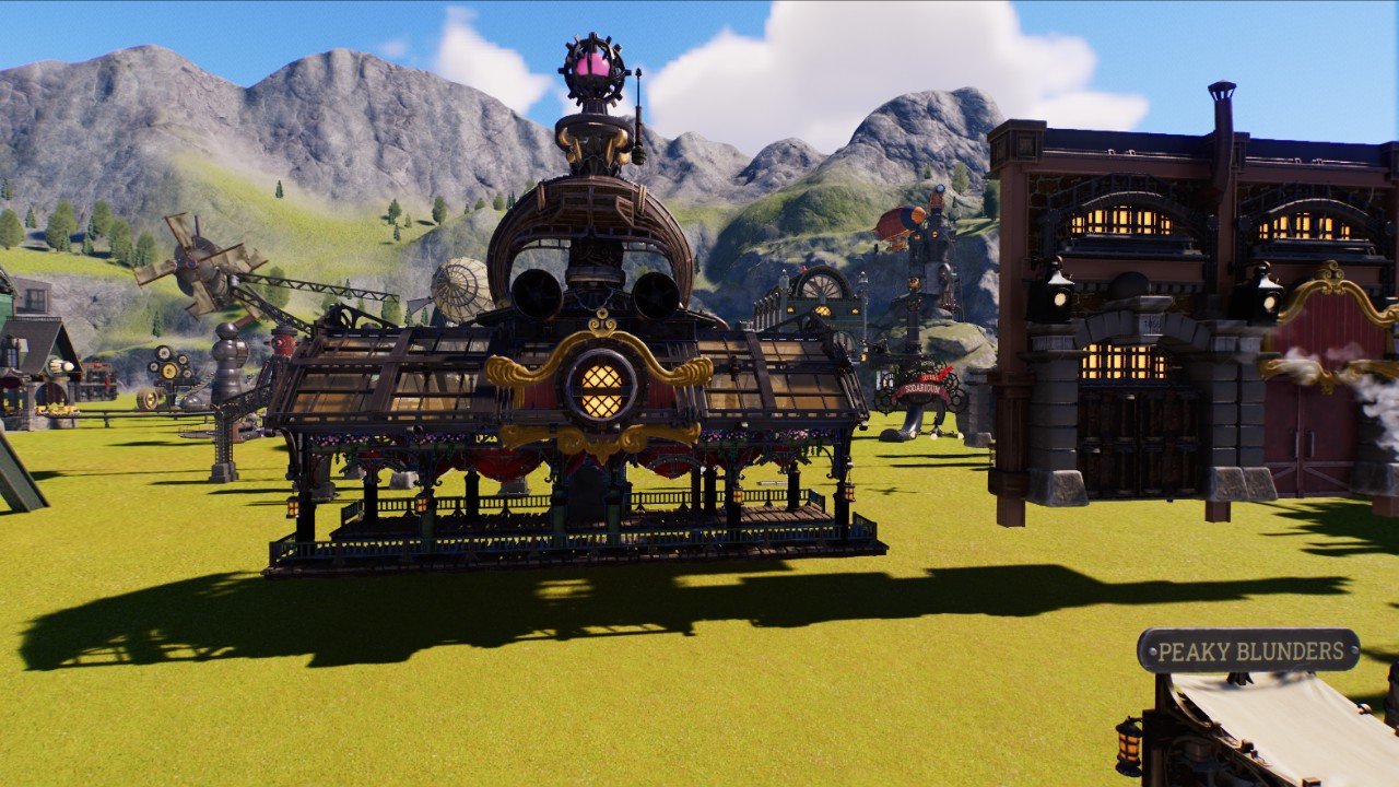 Industrial Steampunk - Coaster Station