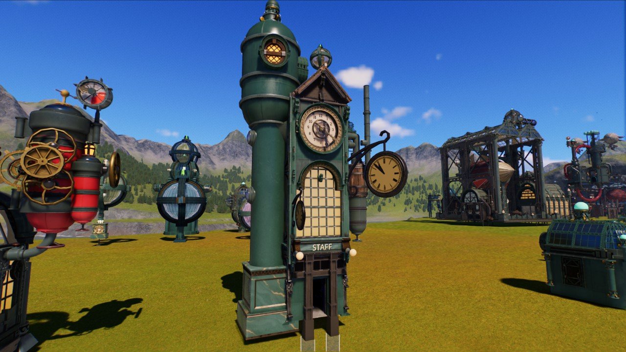 Victorian Steampunk Staff 1