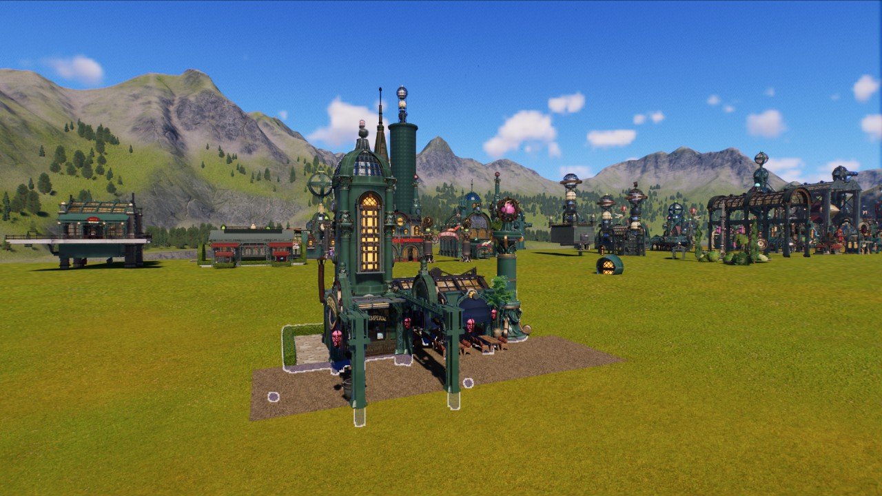 Victorian Steampunk Restaurant S