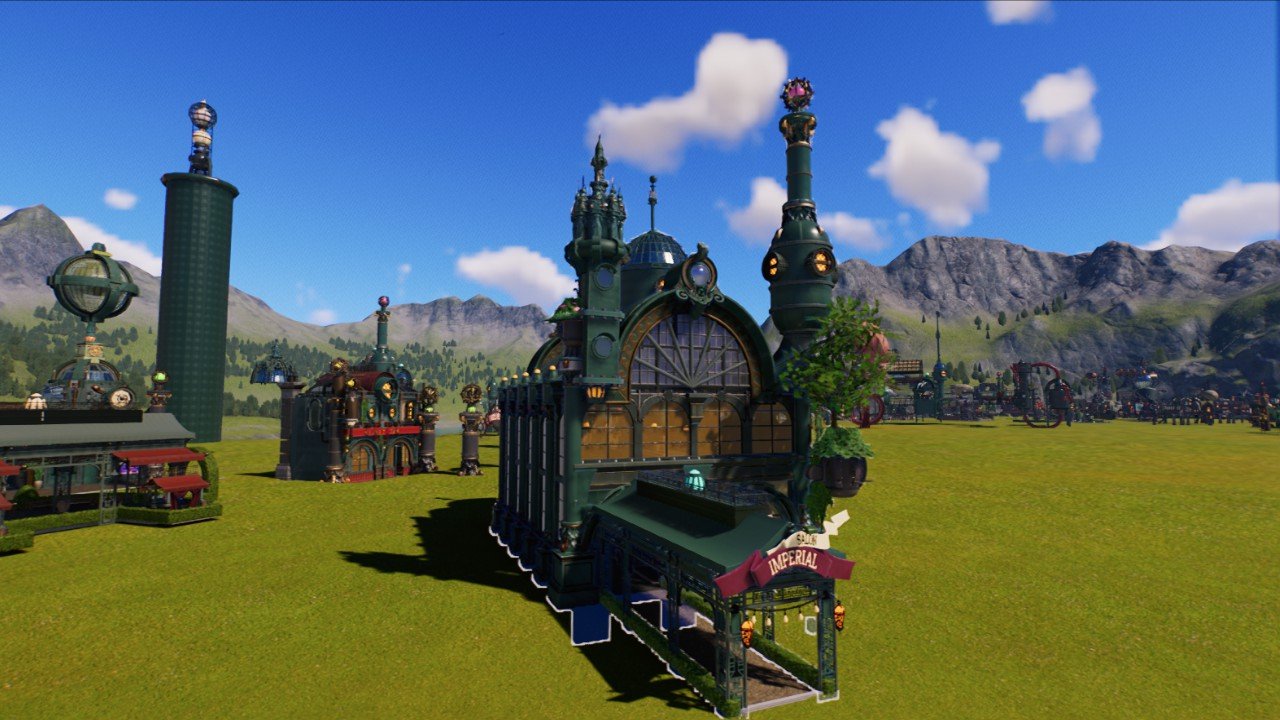 Victorian Steampunk Restaurant L