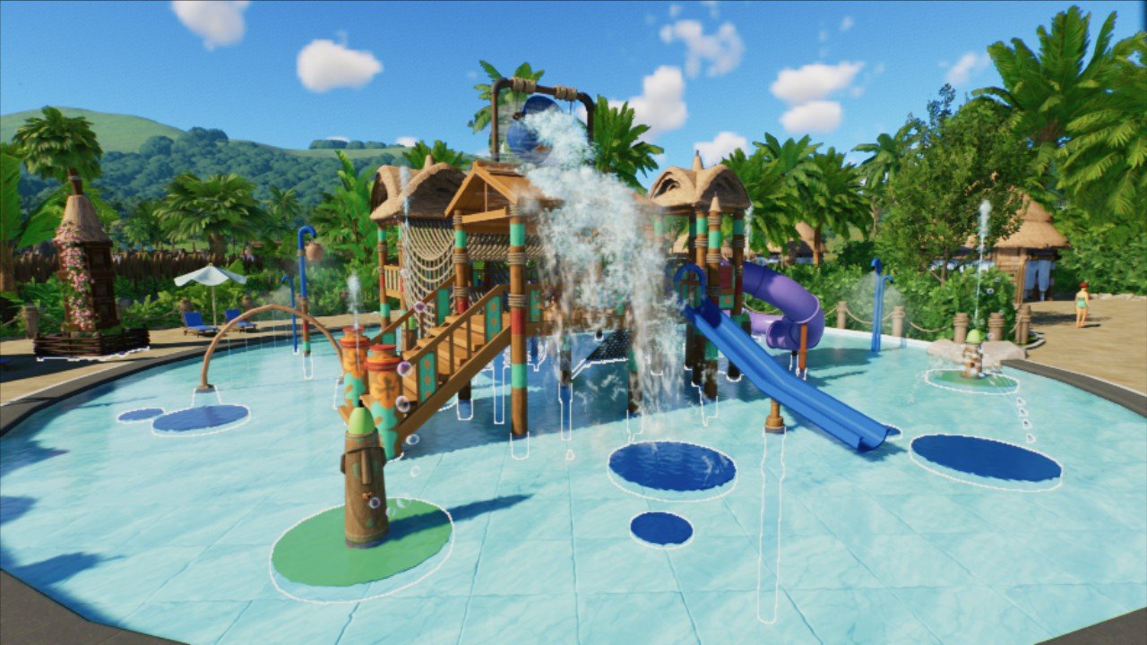 Polynesian Splash Pad