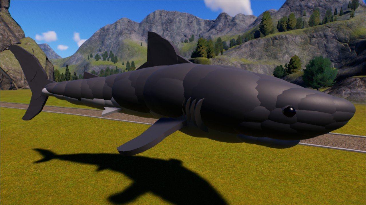 Animated Great White Shark