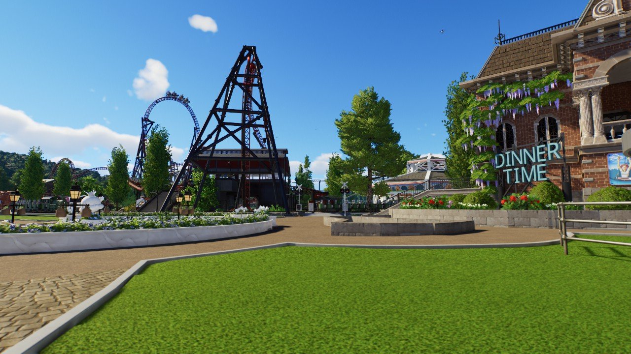 Big Thrills Thempark. Unfinished
