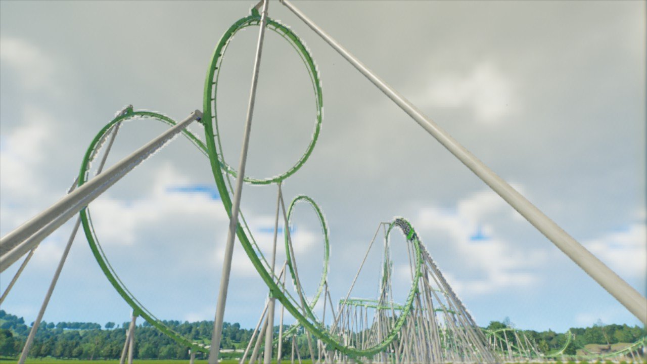 Incredible Hulk Track Recreation