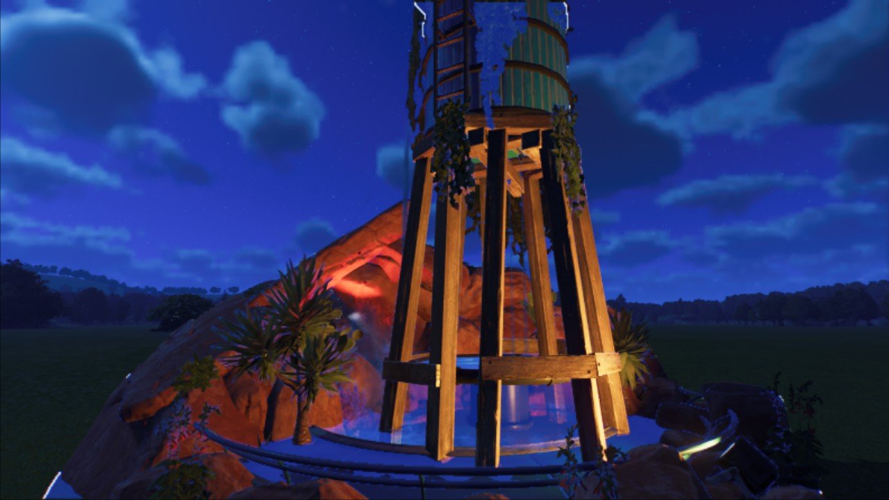 773 Ess Western Leaking Tower Fountain - Workshop - Planet Coaster 2