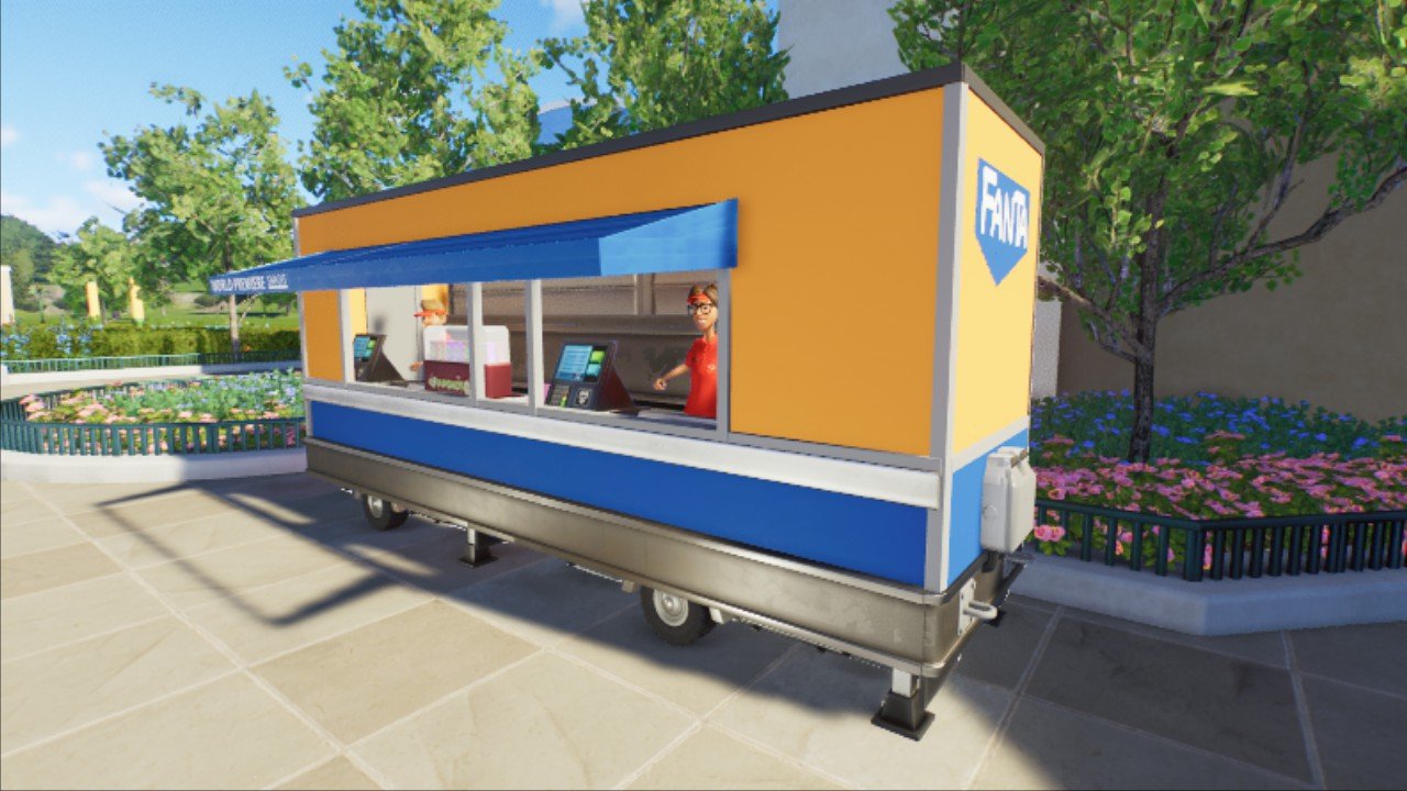 FOOD CART - DISNEY STUDIOS