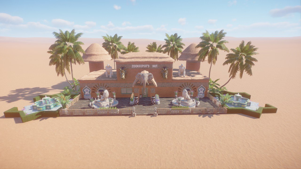 African Zookeeper's Hut