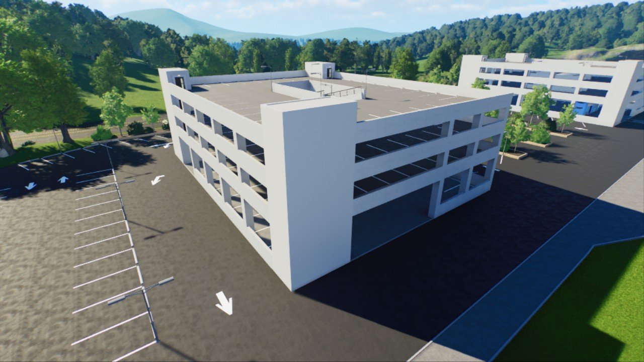 Parking Structure Guest Spawner - Parking Garage Medium Sized