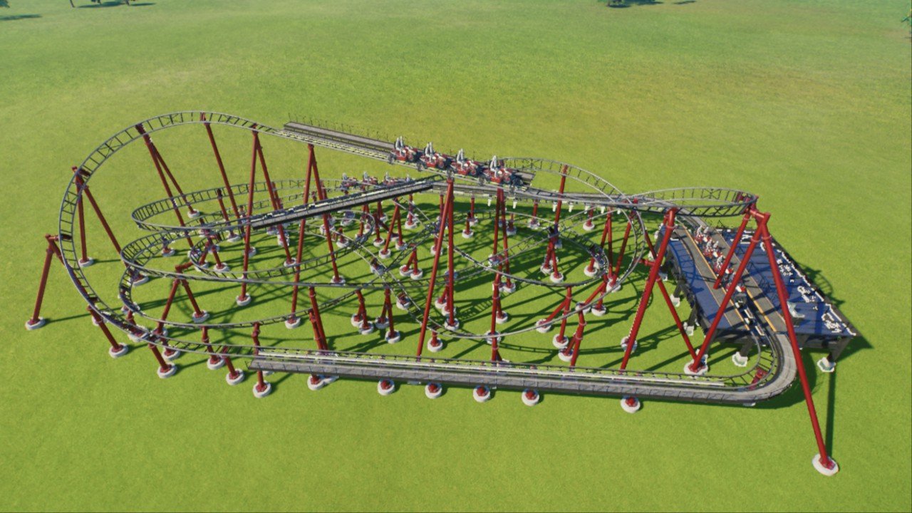 Motorbike Compact Coaster - Workshop - Planet Coaster 2