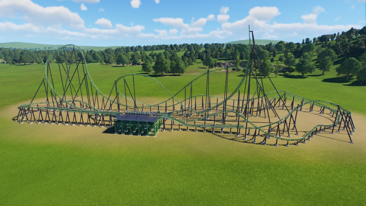 Compact Intamin Blitz - Workshop - Planet Coaster 2
