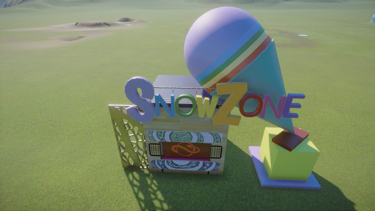 Snow zone