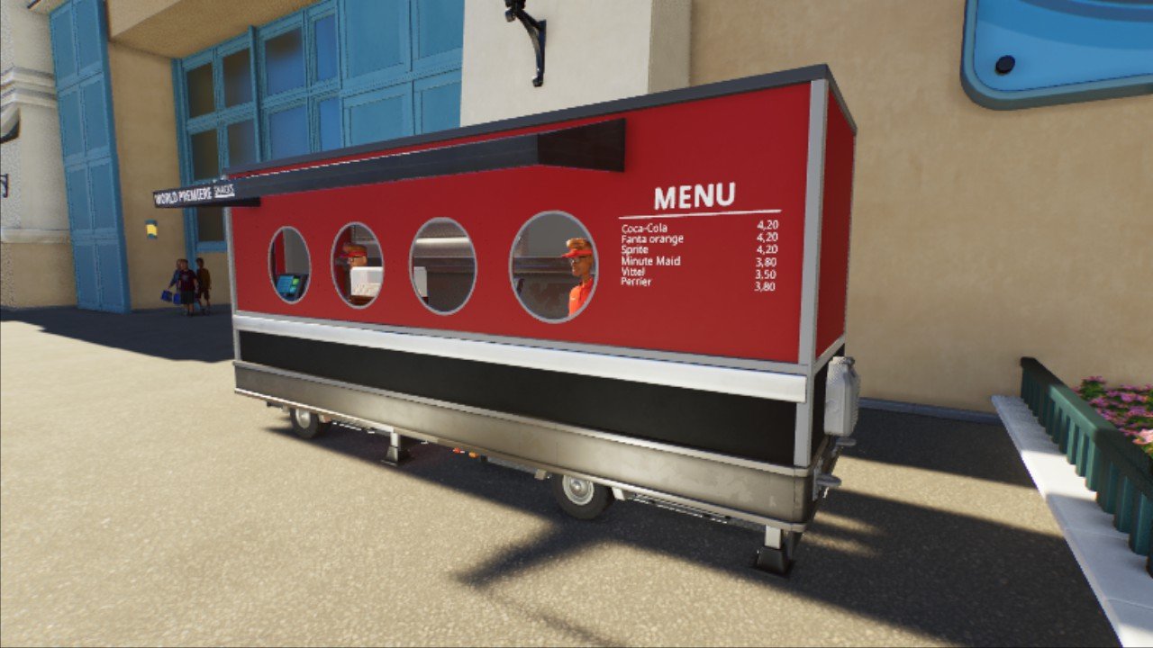 FOOD CART - DISNEY STUDIOS