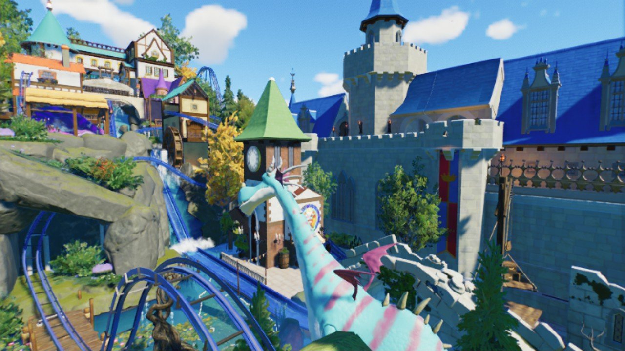 Dragonfall Fortress log flume 