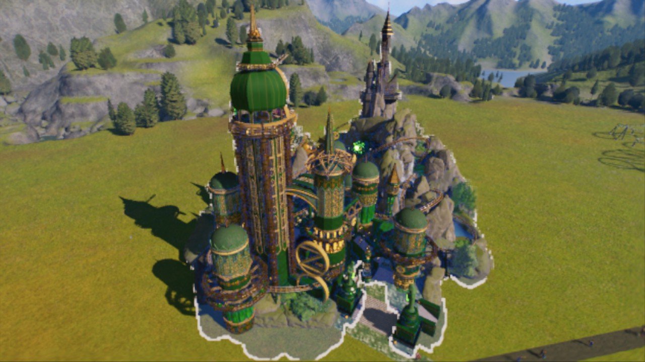 FLIGHT OF THE WICKED WITCH - The Emerald Minestry of Wicked Towers - INTAMIN LSM LAUNCH COASTER