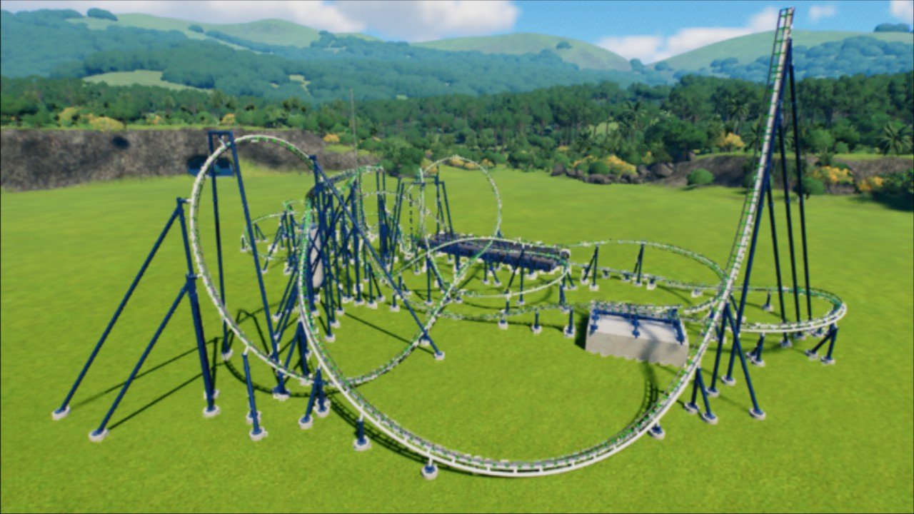 Reverse Freefall Trick Coaster