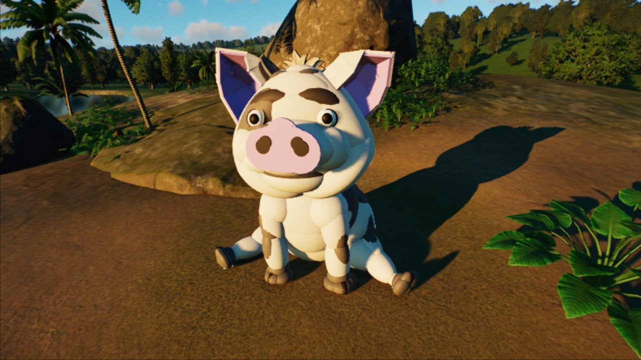 Pua (Moana) - Planet Coaster 2 mod - Frontier Workshop