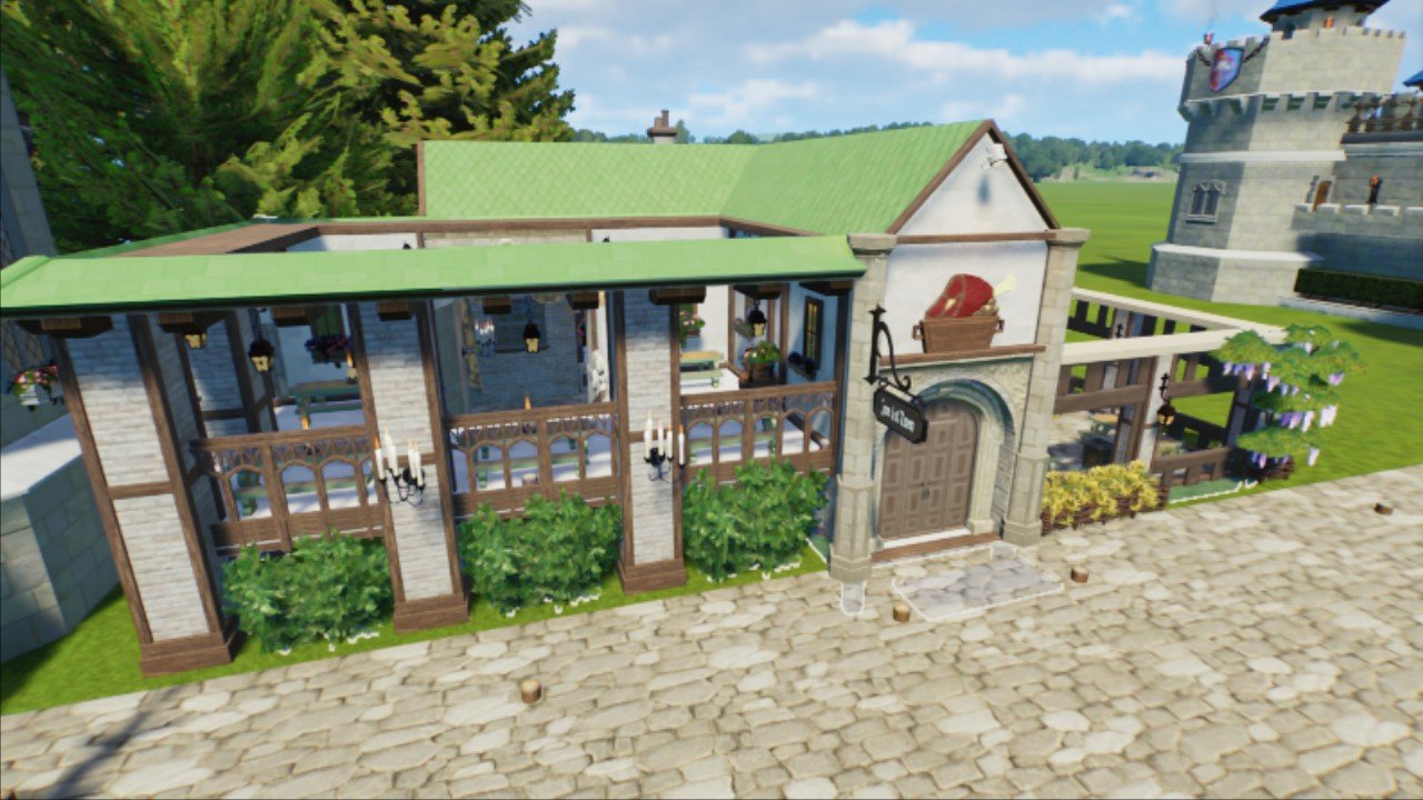 Medieval Tavern small restaurant