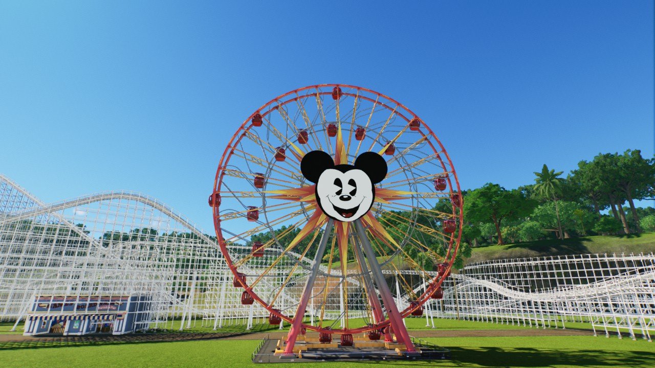 Mickey's Fun Wheel - Workshop - Planet Coaster 2