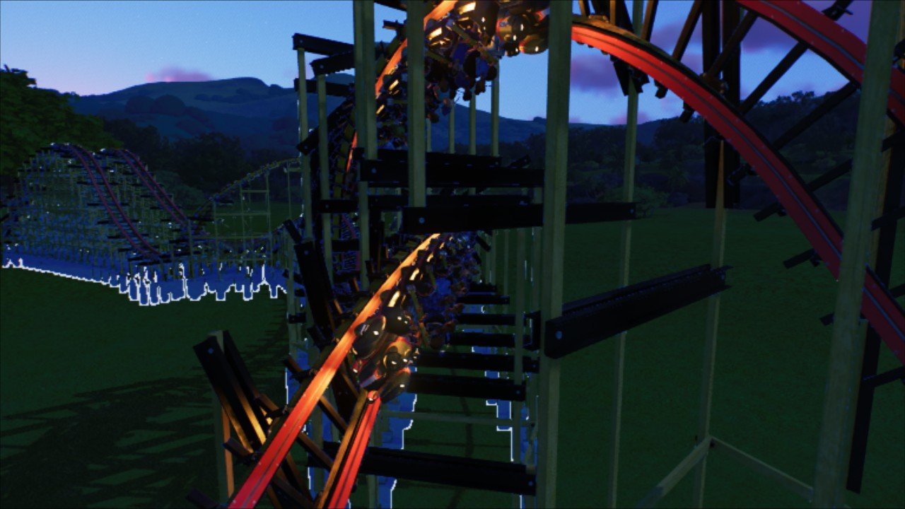 Dueling coasters