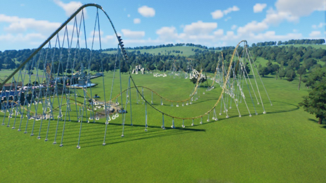 Hyper Coaster B&M Hyper - Workshop - Planet Coaster 2