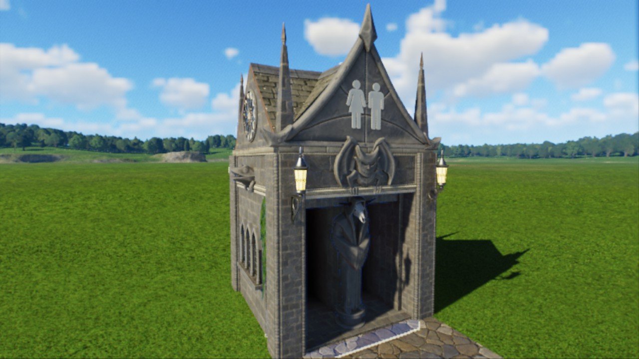 Spooky Gothic Toilets