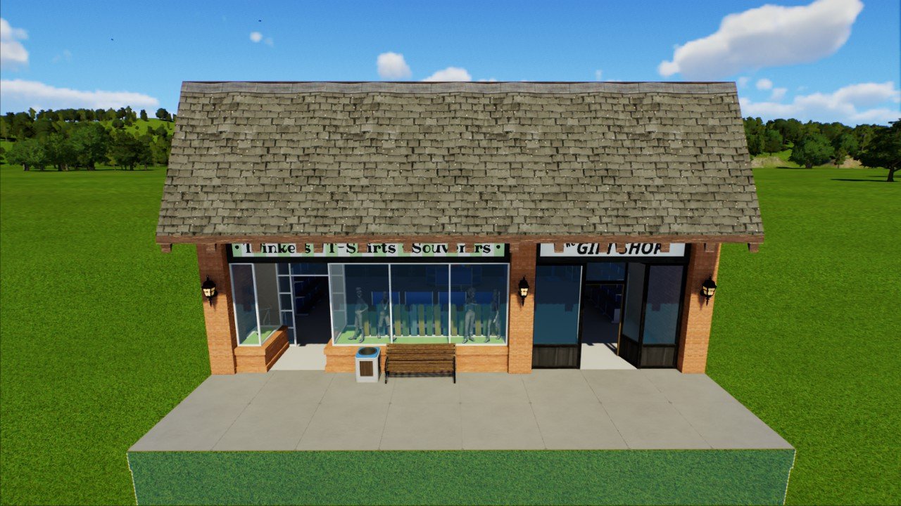 Modern Town Building 05
