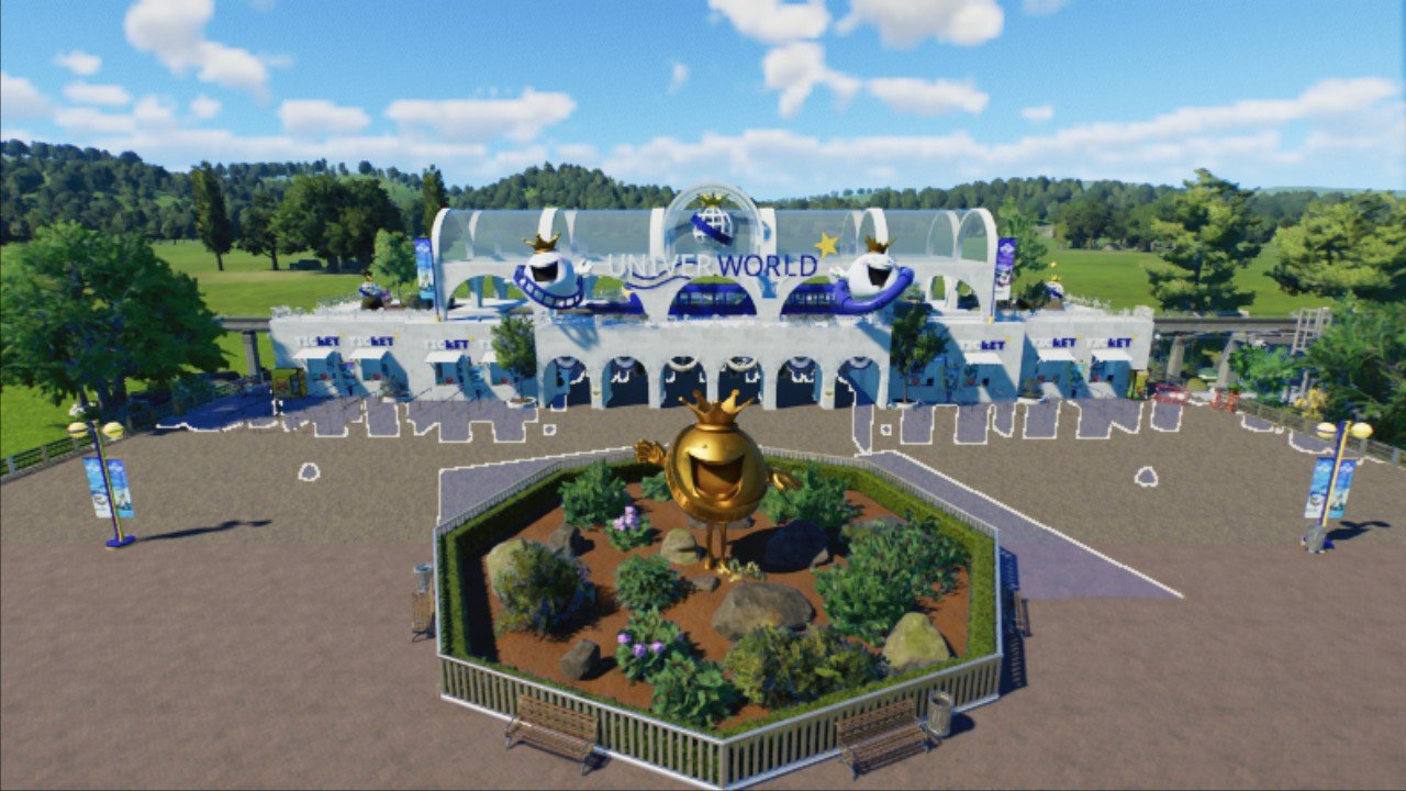 Entrance - Workshop - Planet Coaster 2