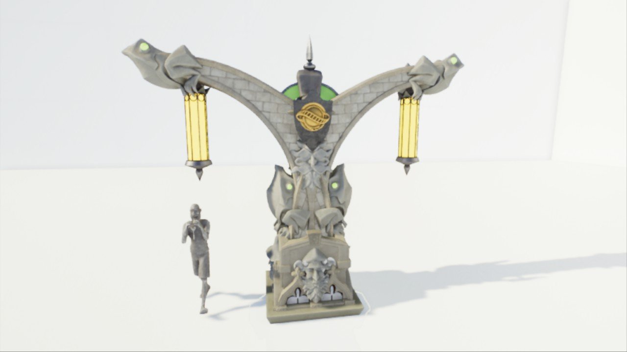 Sorcery frog lamp