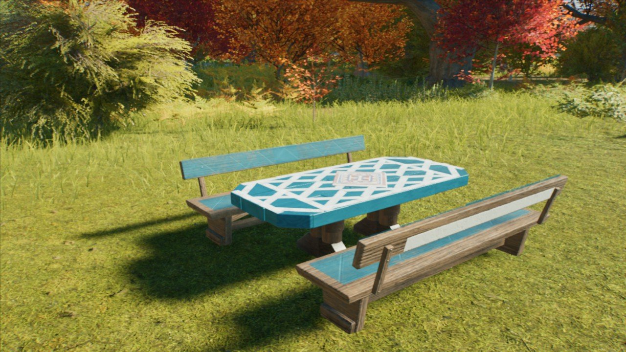 Picnic Bench - Workshop - Jurassic World Evolution 3