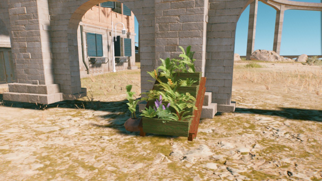 Vertical Ladder Tropical Planter