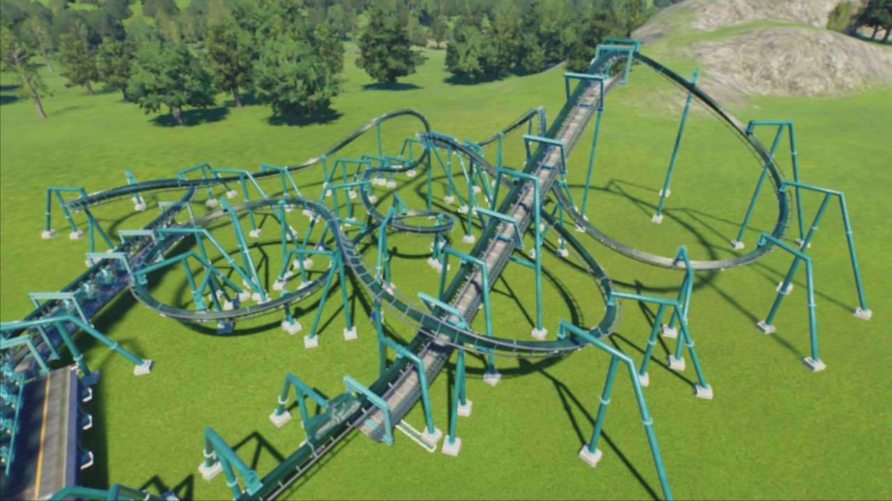 Ultra Compact Realistic Flying Coaster (Custom Layout) - Workshop ...