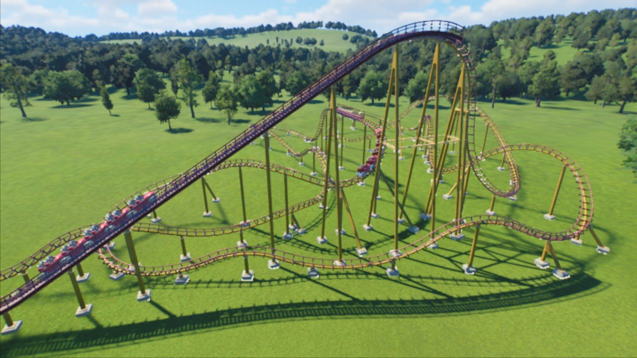 Chance Rides Hyper GTX Custom Realistic Layout - Workshop - Planet ...